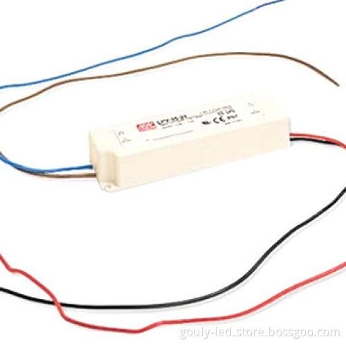 Mean-well waterproof led power supplies with 12vdc 20w